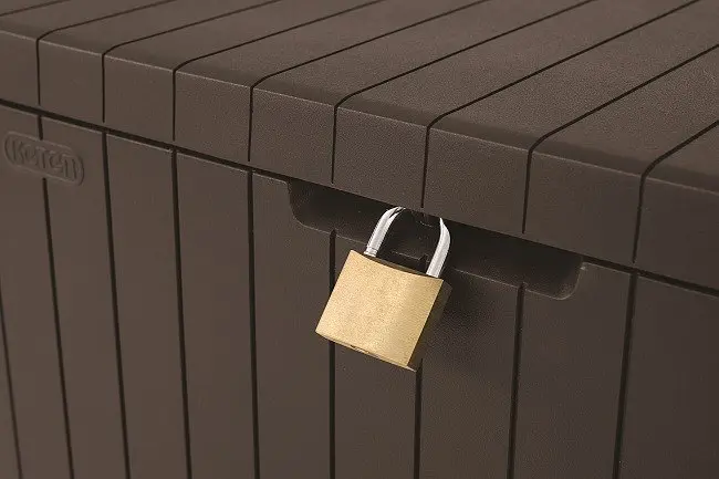 Ящик для хранения Keter City Box 113 л, коричневый - фото 3