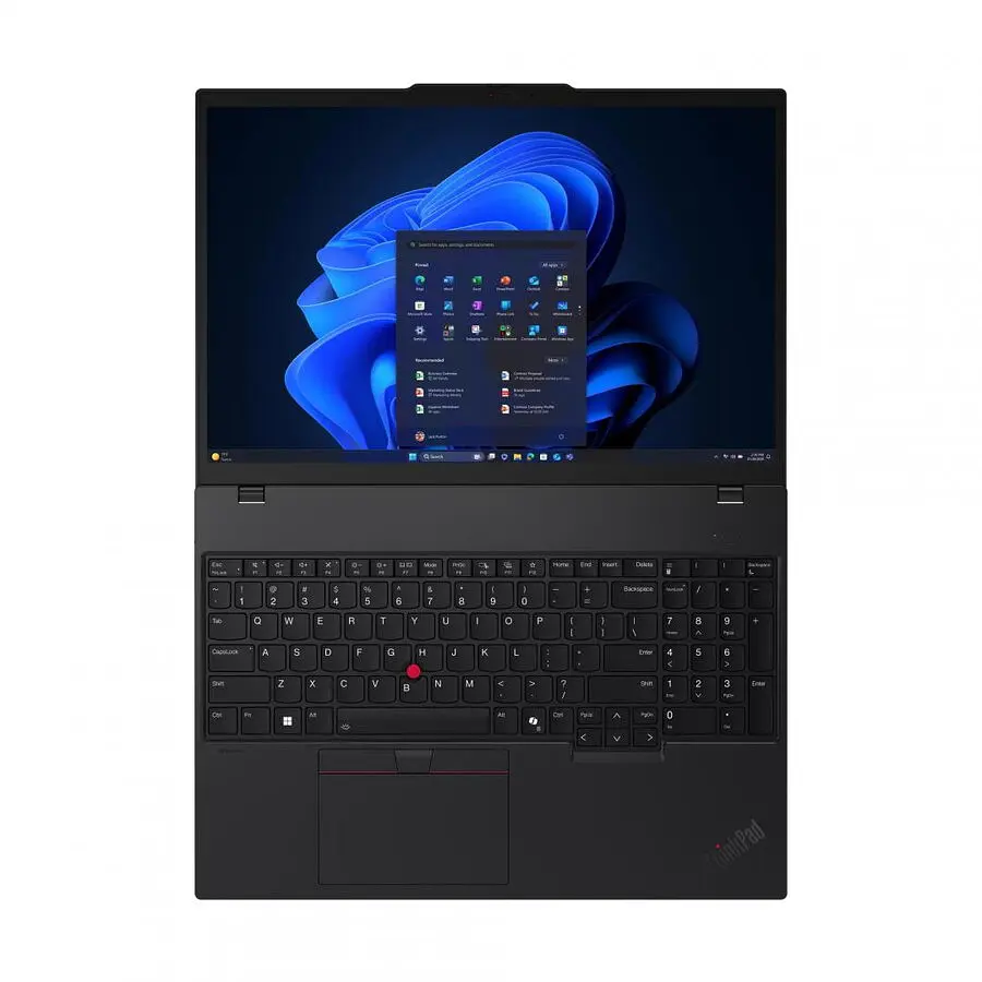 Ноутбук Lenovo ThinkPad T16 Gen 4, 64 ГБ RAM, 1 ТБ SSD, чорний, 16 дюймів - фото 7