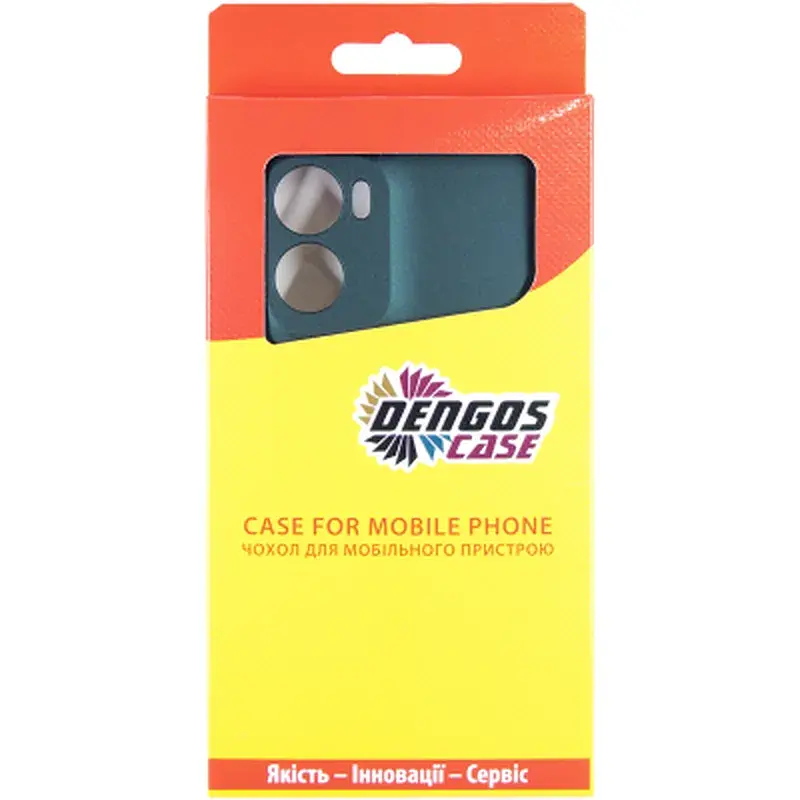 Чохол до мобільного телефона Dengos Motorola G05 Soft + glass 2pcs (Green) - фото 4