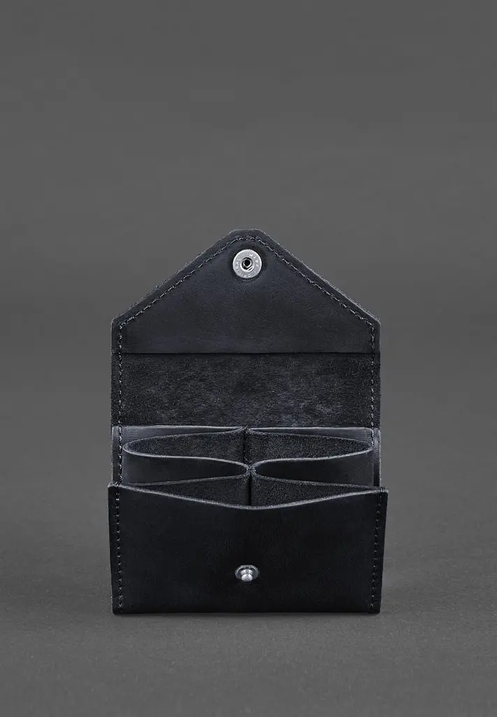 Шкіряний кард-кейс 3.0 синій з мандалою - фото 4