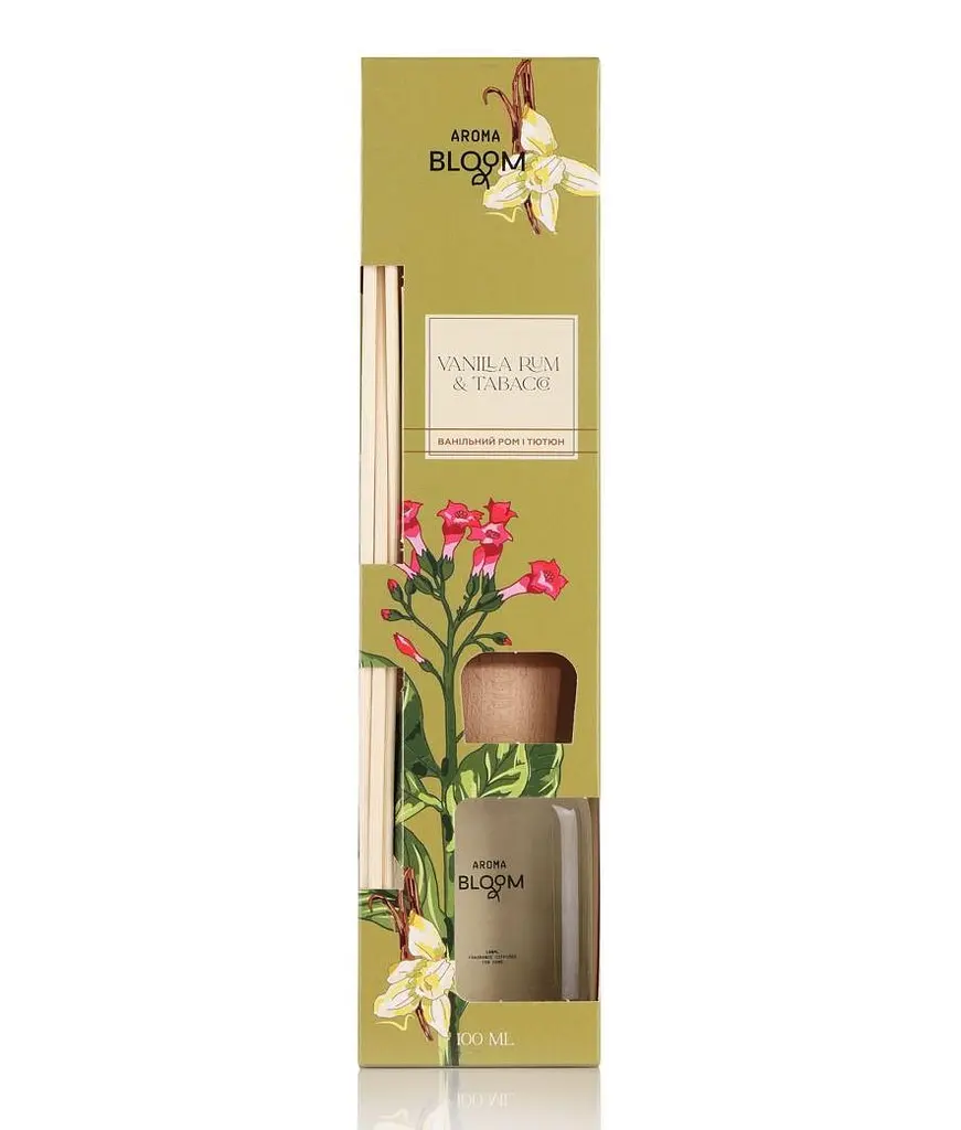 Аромадифузор Aroma Bloom Vanilla Rum & Tabacco 100 мл - фото 3