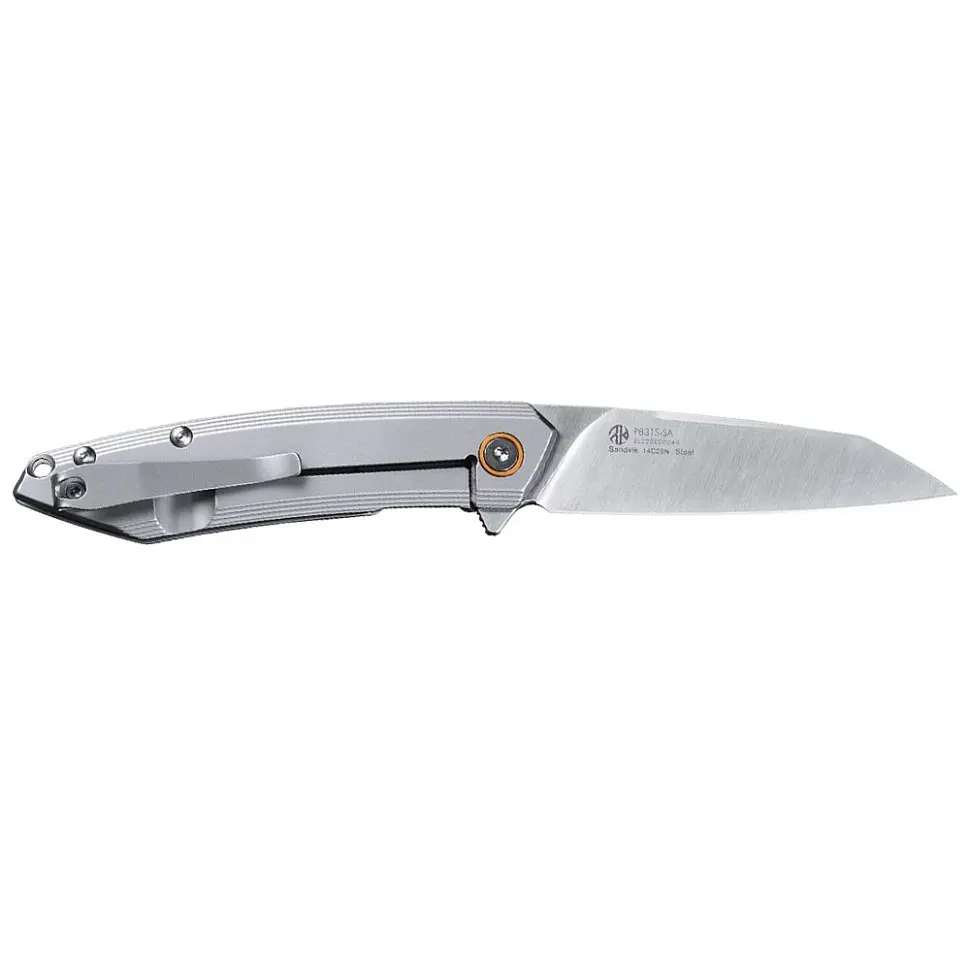 Ніж складаний туристичний Ruike P831S-SA/(8.5 см) 14C28N/3cr14n сірий - фото 4
