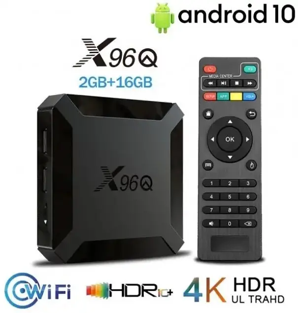 Смарт-приставка X96Q 2/16 Гб Smart TV Android Allwinner H313 - фото 11