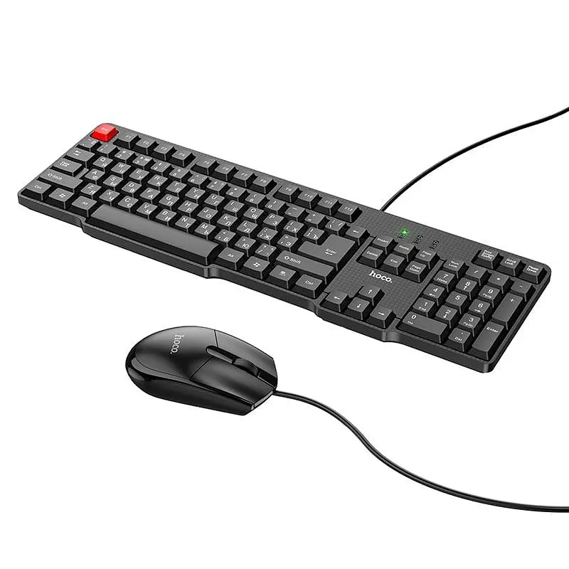 Набор клавиатура и мышь HOCO Business keyboard and mouse set GM16 (RU/ENG раскладка) - фото 2