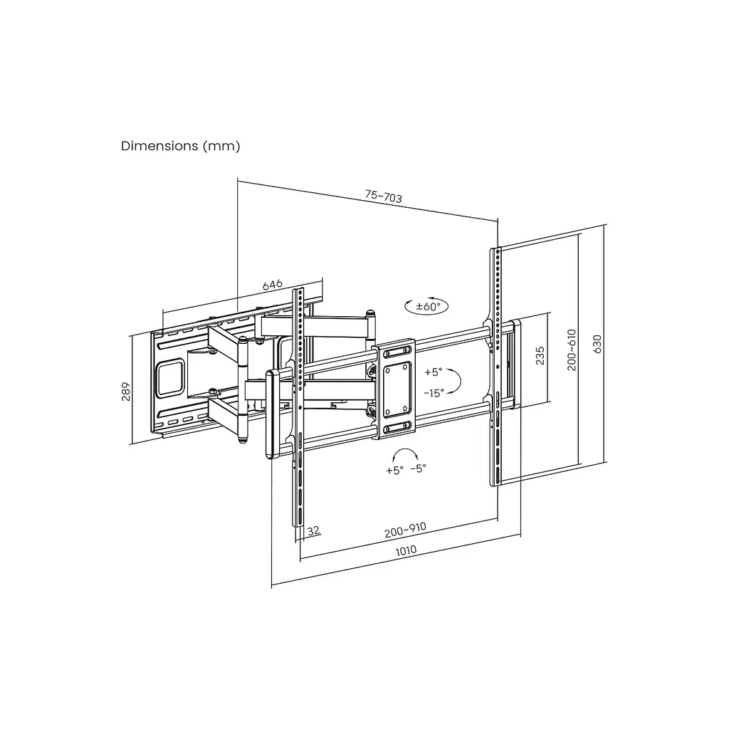 Кронштейн ITech PTRB-95 - фото 2