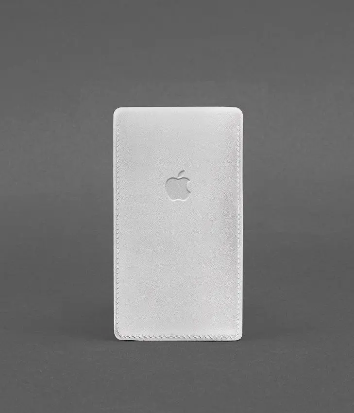 Кожаный чехол для iPhone 11 Белый - фото 2