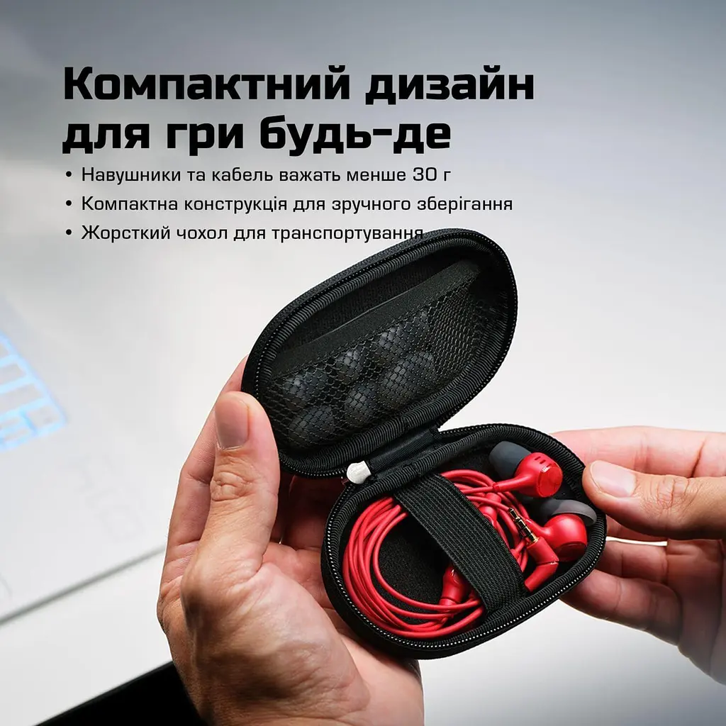 Ігрова гарнітура HyperX Cloud Earbuds III 3.5мм Black (BN7R9AA) - фото 5