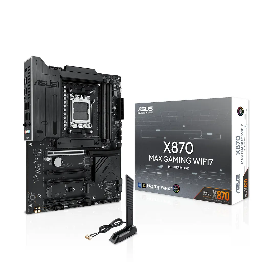 Материнская плата X870 MAX GAMING WIFI7 sAM5 X870 4xDDR5 M.2 HDMI USB Type-C Wi-Fi BT ATX Asus teh0019035 - фото 10