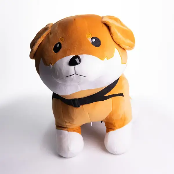 Игрушка-подушка Пес Патрон с пледом 110x140 см детский коричневый плюшевый плед игрушка подушка детская ТМ COLORFUL HOME 509-6BR - фото 3