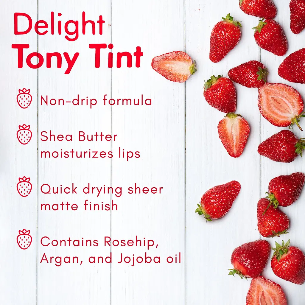 Тинт для губ Tony Moly Delight Tony Tint №2 Red 8.3 мл - фото 5
