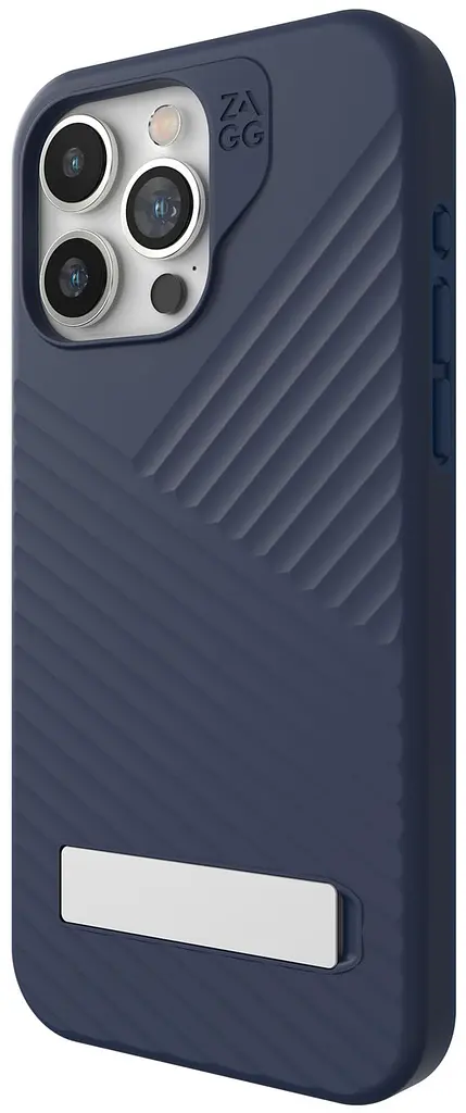 Протиударний чохол із підставкою ZAGG Gear4 Denali MagSafe для iPhone 15 Pro Navy - фото 4