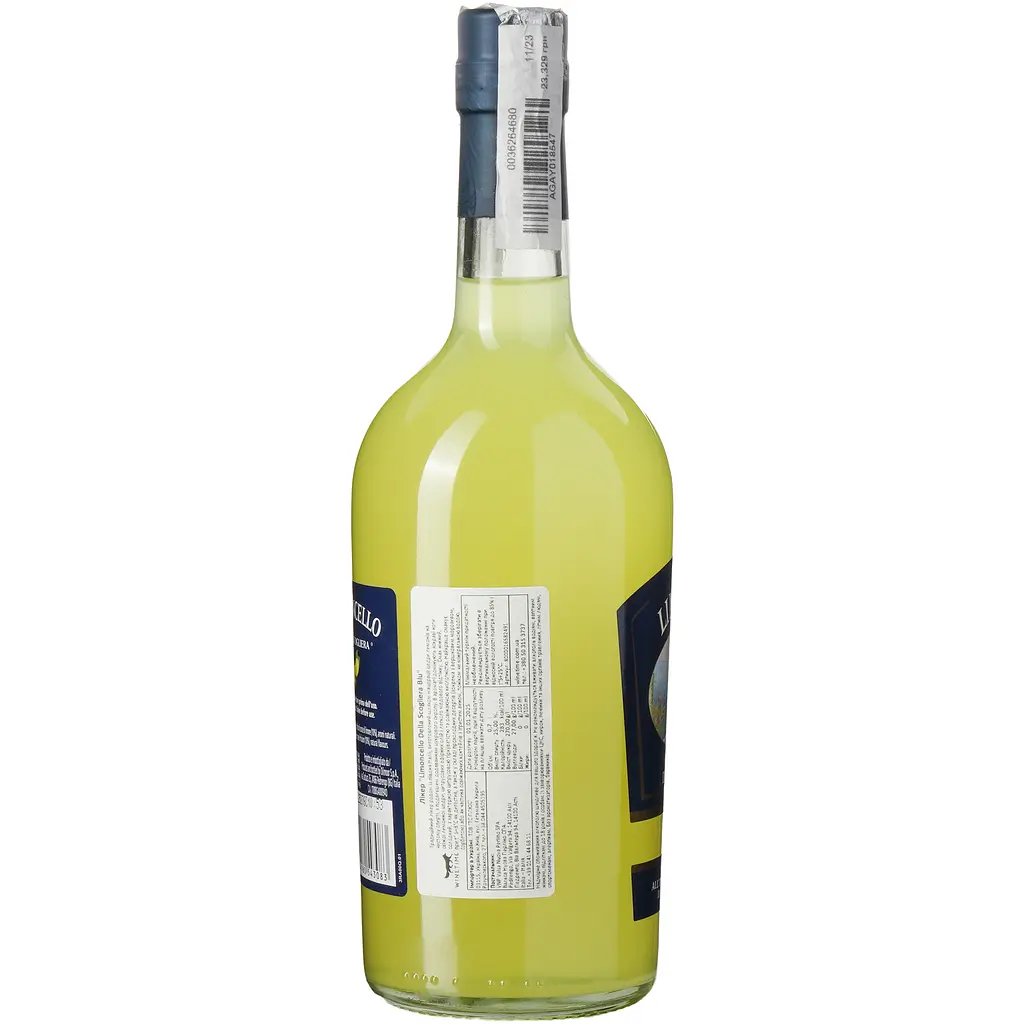 Лікер Valsa Nuovo Perlino Limoncello della Scogliera, 25%, 0,7 л (8000016582491) - фото 2