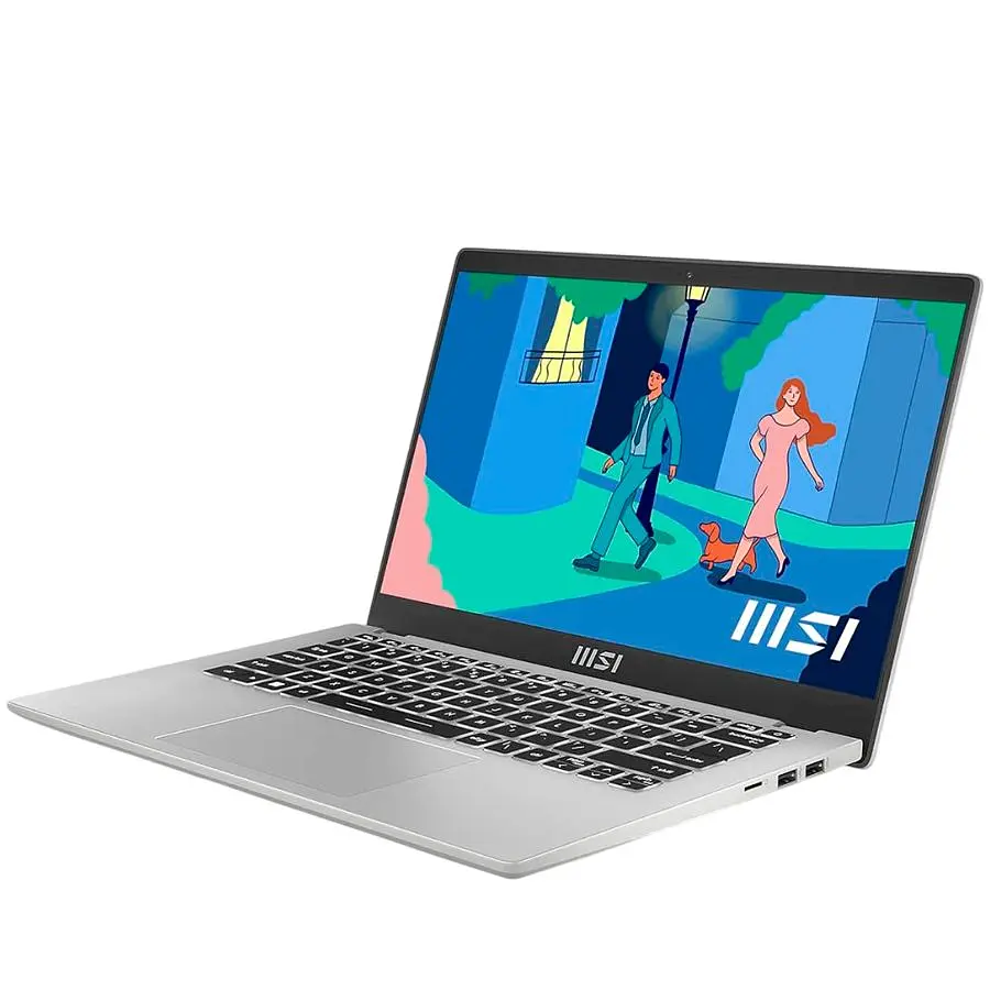 MSI Modern 14 14", Intel Core 7, 16 ГБ / 1 ТБ Твердотільний накопичувач, Сріблястий (Grade B) Seller Refurbished - фото 3