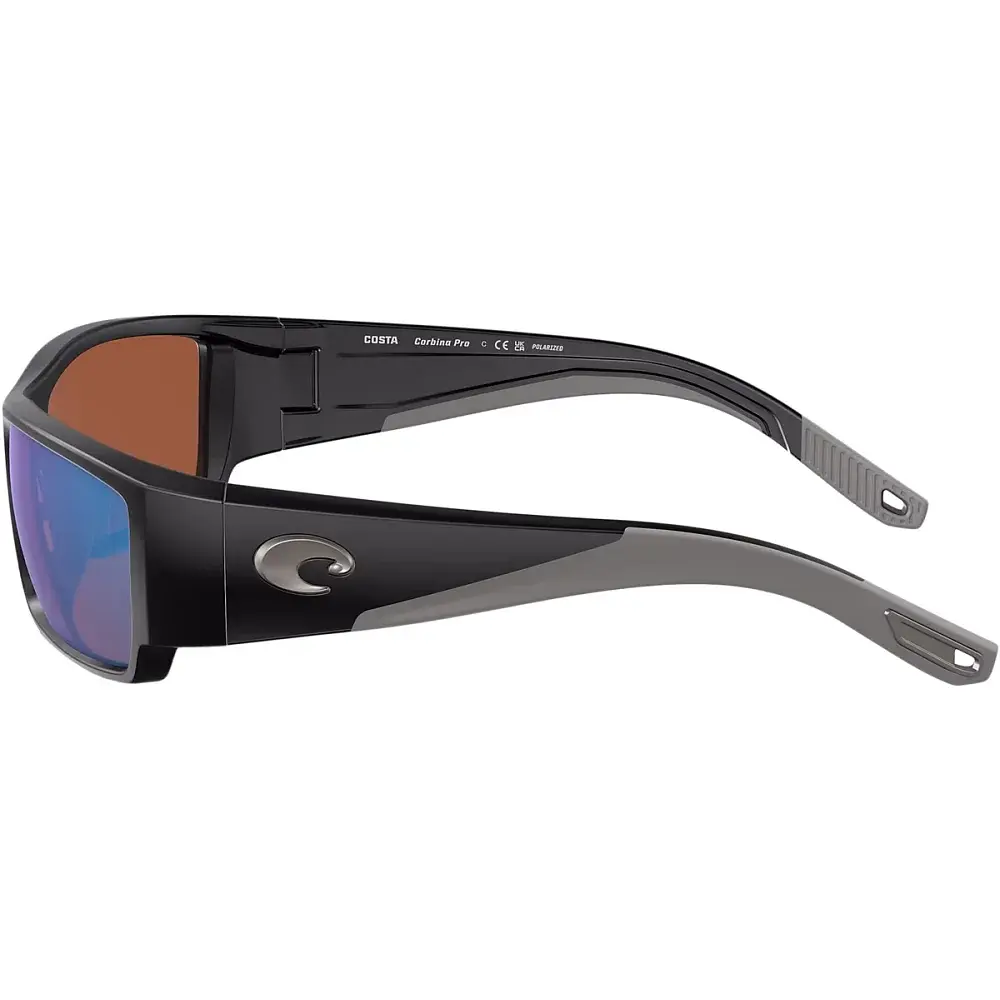 Окуляри Costa Del Mar Corbina Pro Matte Black Green Mirror 580G - фото 3