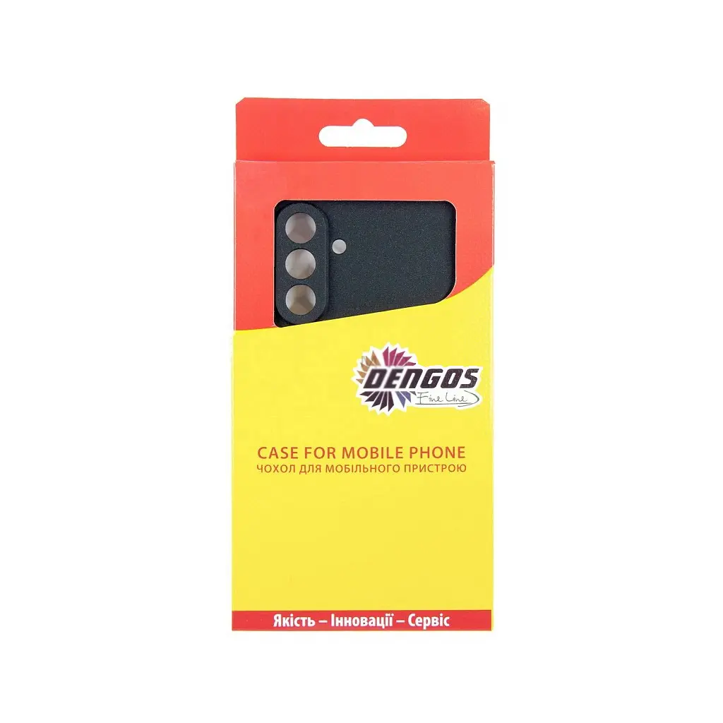 Чохол до мобільного телефона Dengos Carbon Kit for Samsung Galaxy A17 case + glass Black (DG-KM-160) - фото 3