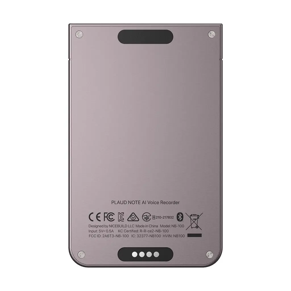 Диктофон Plaud AI Note Starlight (NB-100-ST) - фото 3