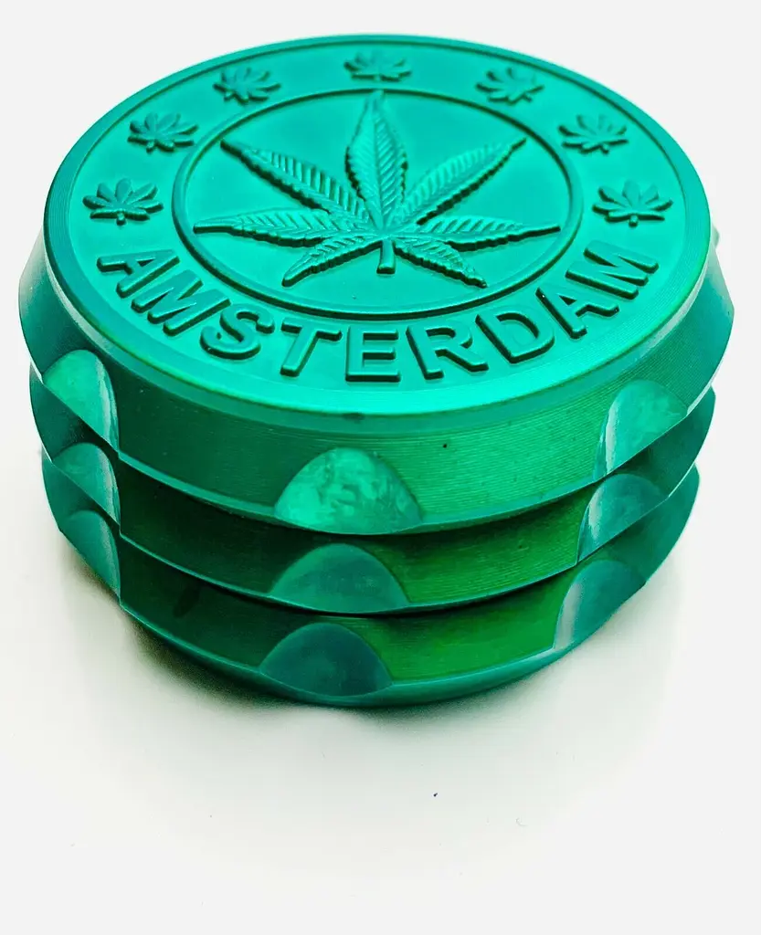 Гриндер для подрібнення тютюну D&K CANNABIS DK-5083-4 Green (16493) - фото 2