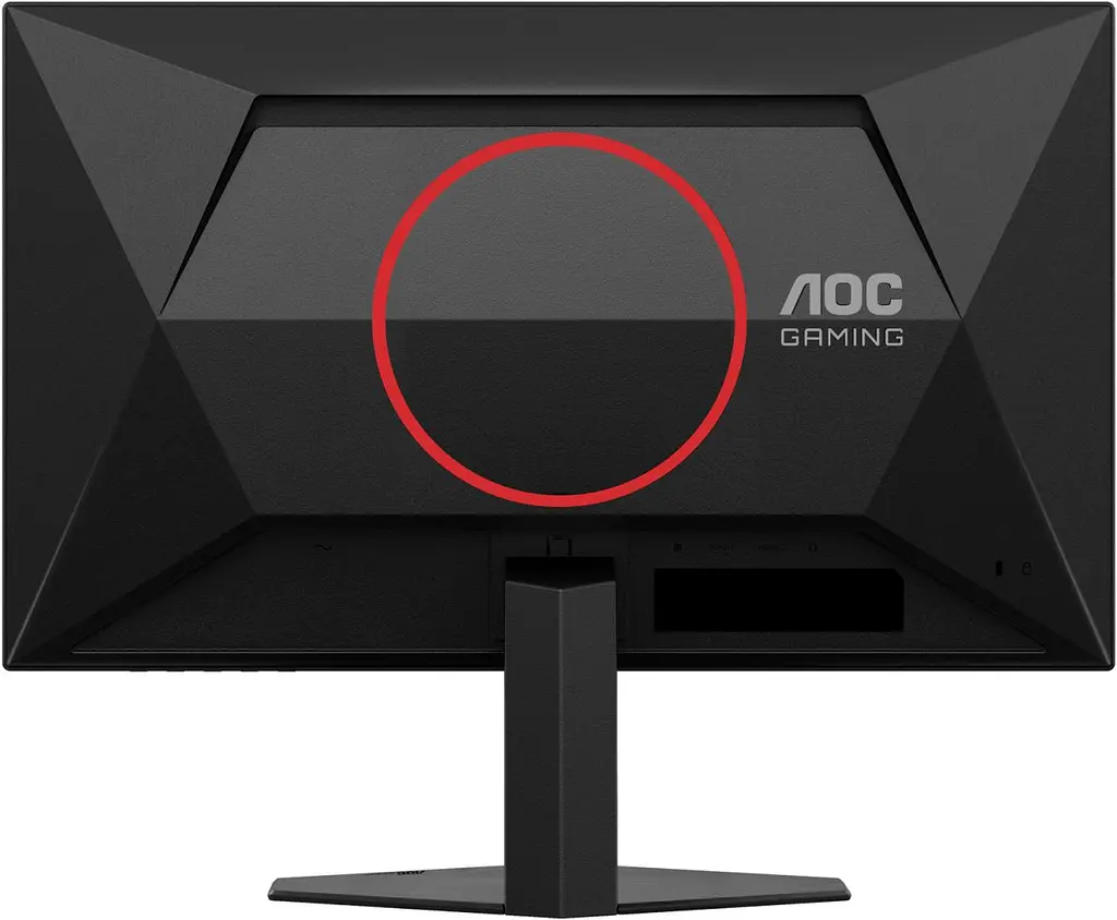 Монітор TFT 24.5" AOC 25G4SRE, Fast IPS, 300Гц, 2xHDMI, DP, чорно-червоний (25G4SRE) - фото 5