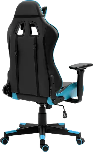 Геймерське дитяче крісло GT Racer чорне із синім (X-5934-B Kids Black/Blue) - фото 7