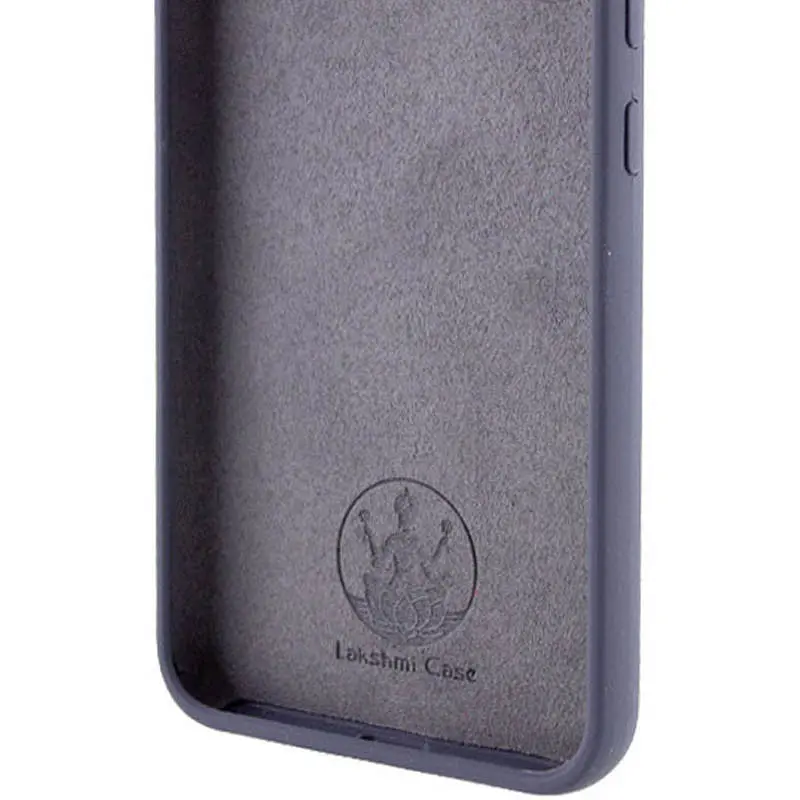 Чохол Lakshmi Silicone Cover Full Camera (AAA) для Tecno Pop 5 LTE Сірий / Dark Gray - фото 2