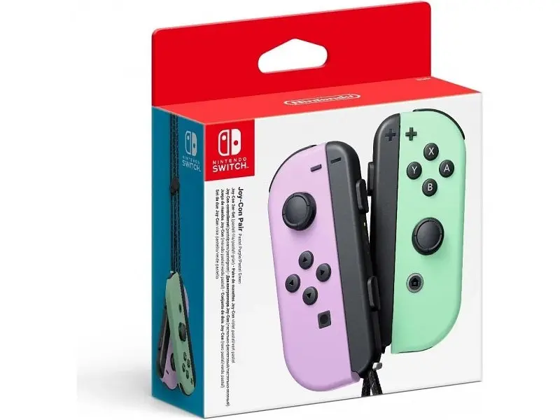 Геймпад Nintendo Joy-Con Controller Pastel Purple/Pastel Green (45496431693) - фото 5