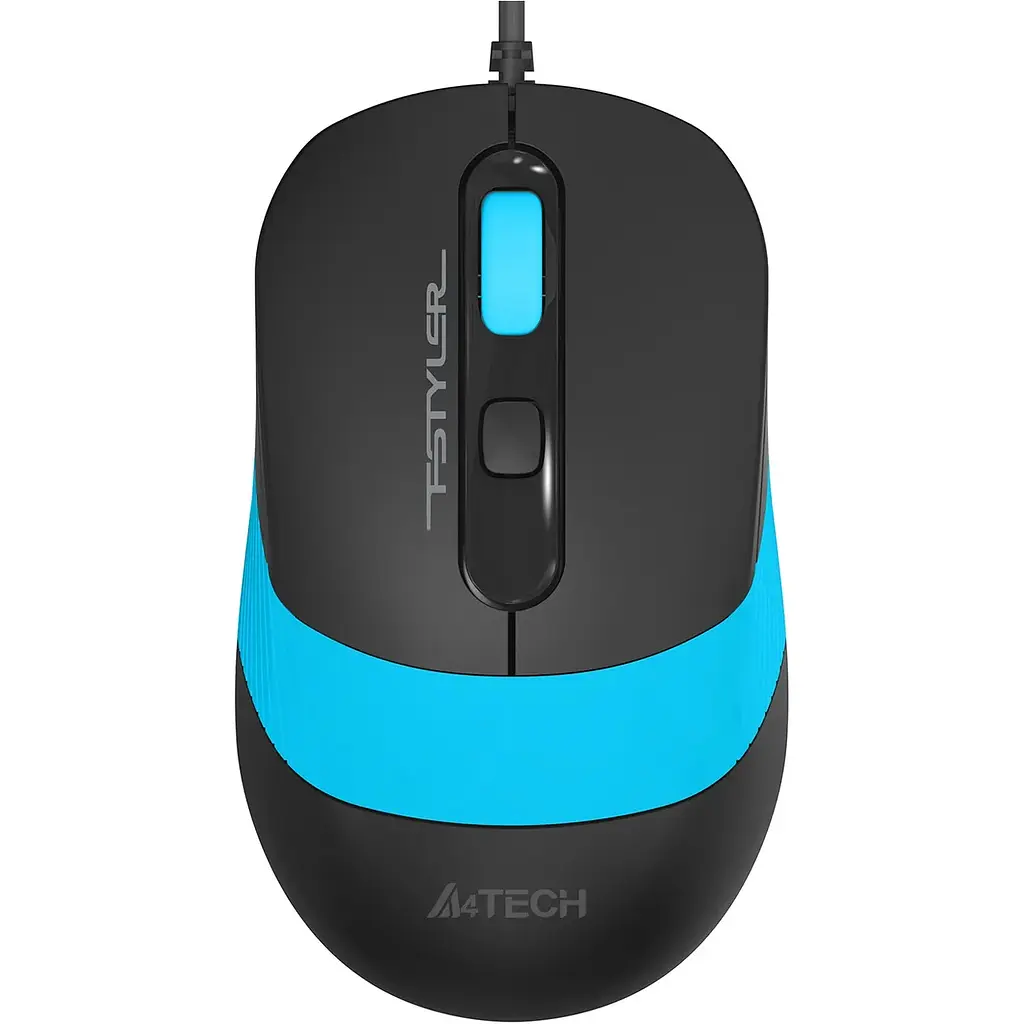 Комплект клавиатура + мышь A4Tech Fstyler F1010 Black/Blue [1147546] [114614] - фото 3