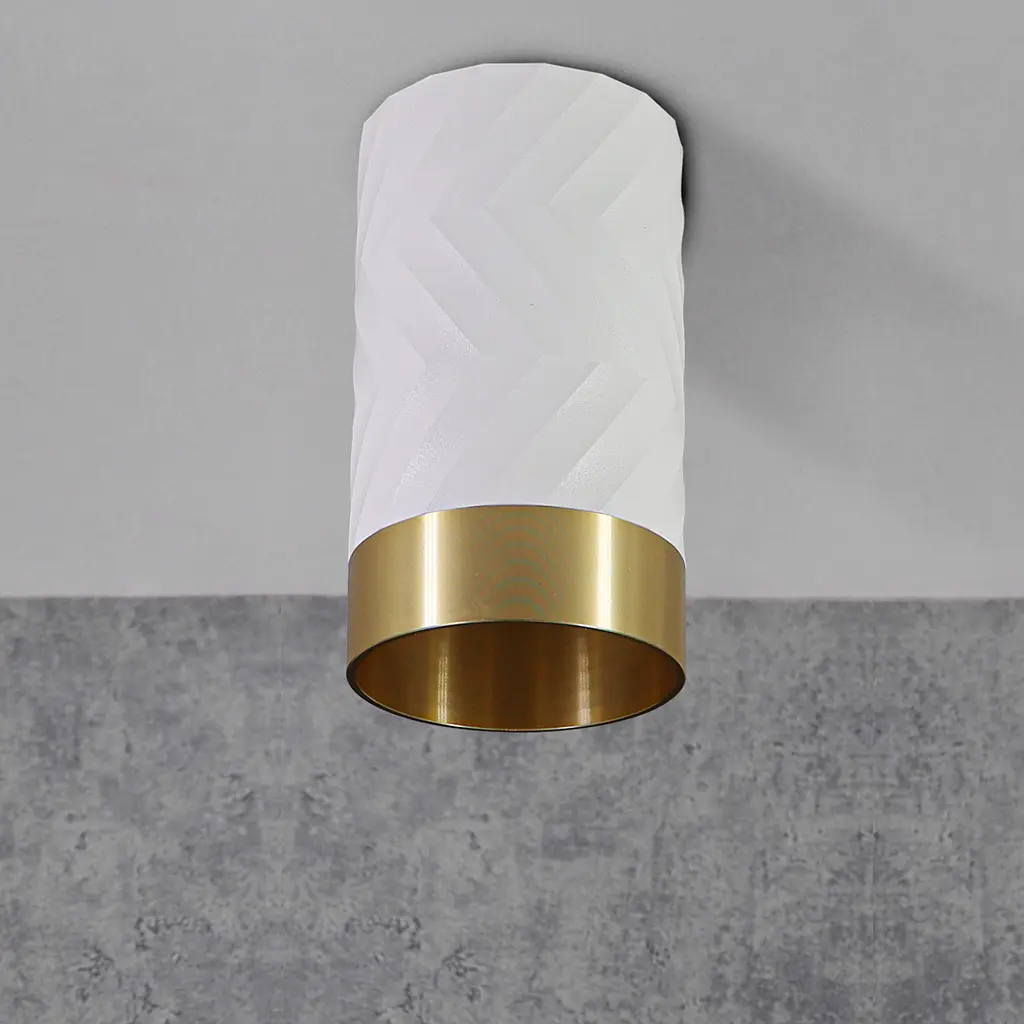 Точечный светильник Polux Goldlux 323583 Arras GU10 1x10W IP20 WH - фото 3