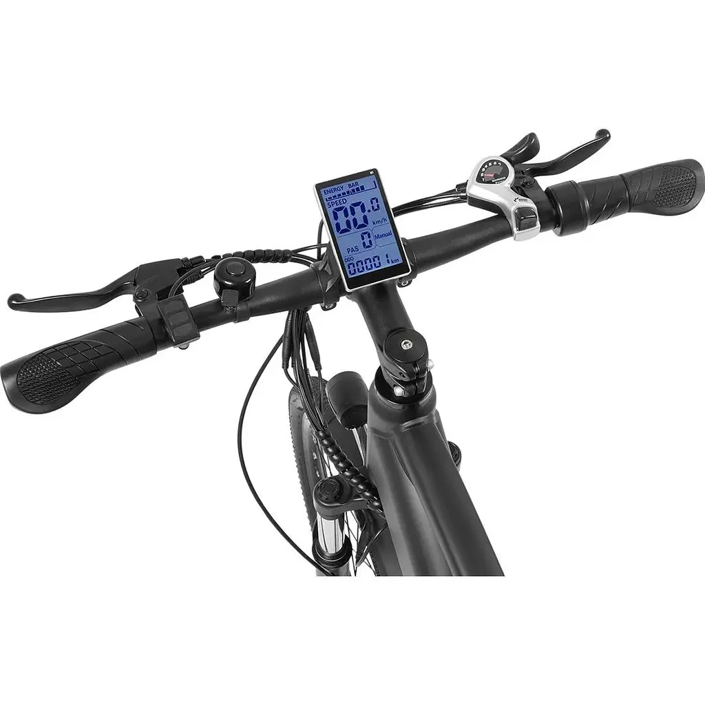 Электровелосипед DYU C5 Black [131855] - фото 6