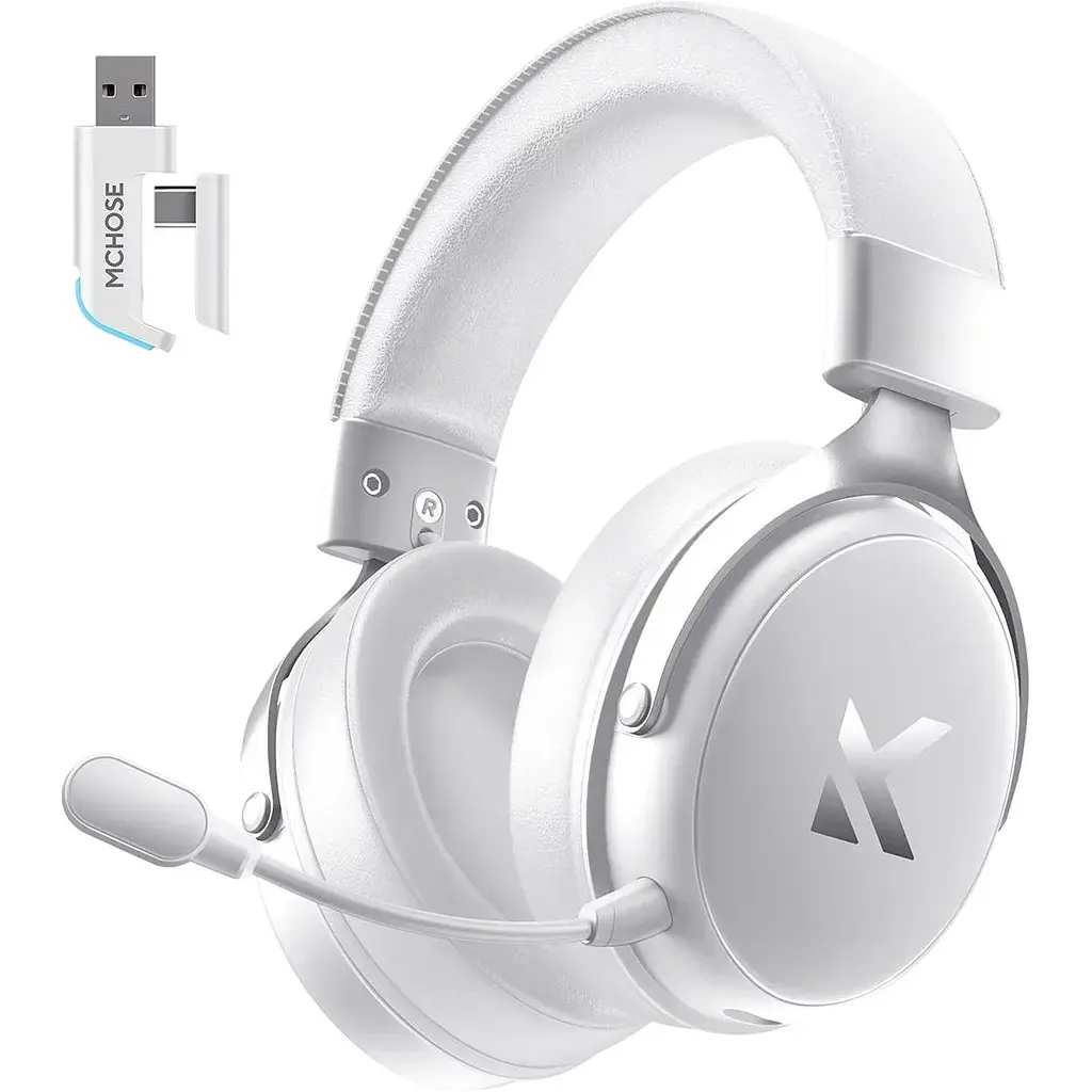 Игровые наушники MCHOSE V9 Pro Icy White (HW-V9-5) - фото 3