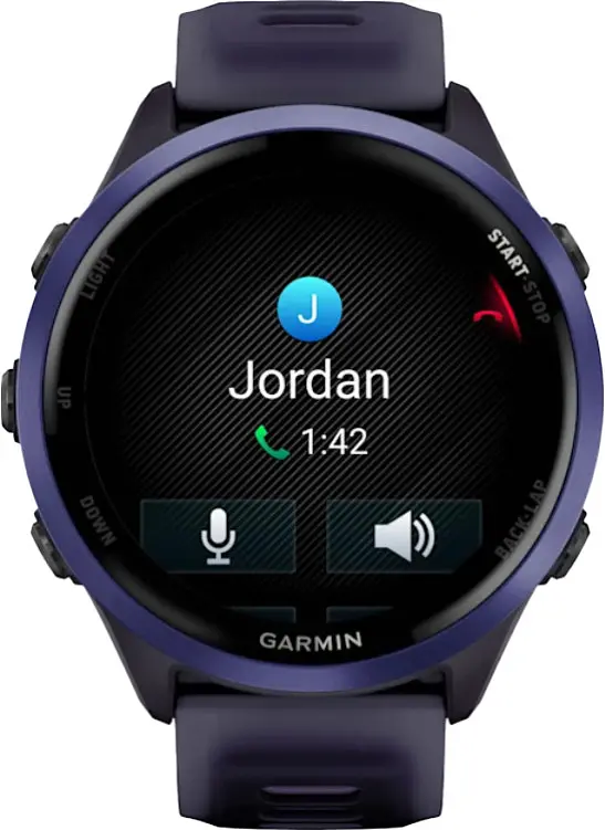Смарт-часы Garmin Forerunner 570 47mm Indigo Aluminium w. Translucent Imperial Purple/Indigo Band (010-02971-02) - фото 3