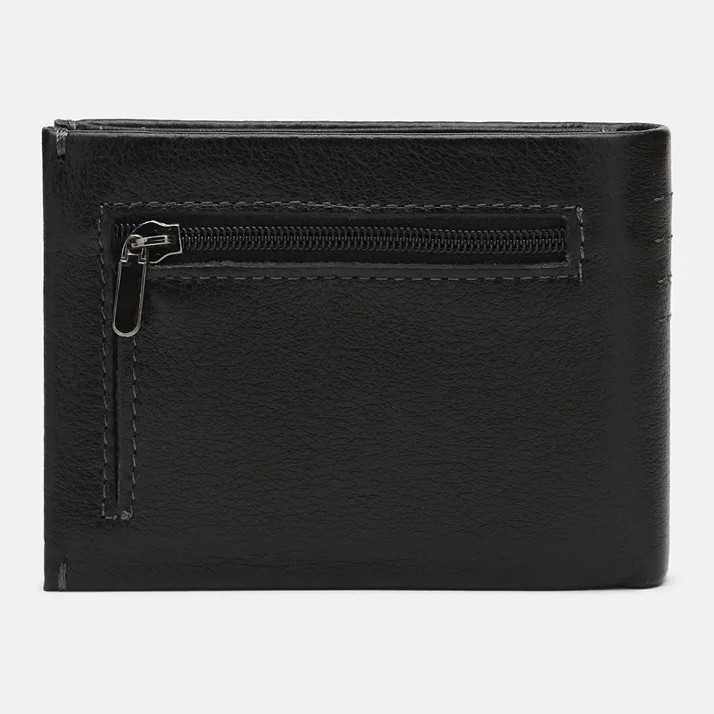 Кошелек мужской кожаный на магните Ricco Grande 555a-8 черный - фото 3