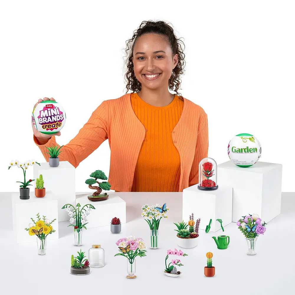 Ігровий набір Zuru Mini Brands Botanical Garden в асортименті (77559GQ1) (набір 13 штук - упаковка кратно 13 кулям) - фото 9