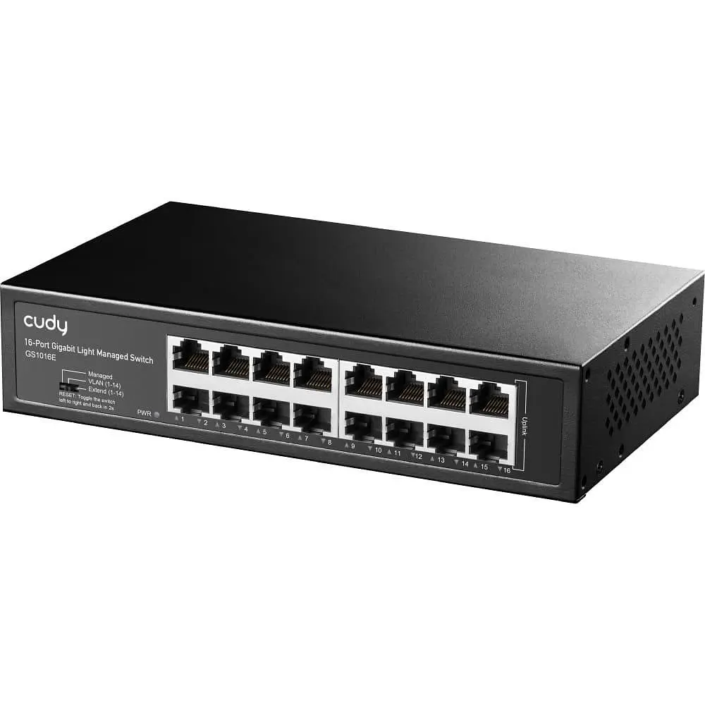 Комутатор Cudy GS1016E 16-Port Gigabit Easy-Managed Switch (GS1016E)