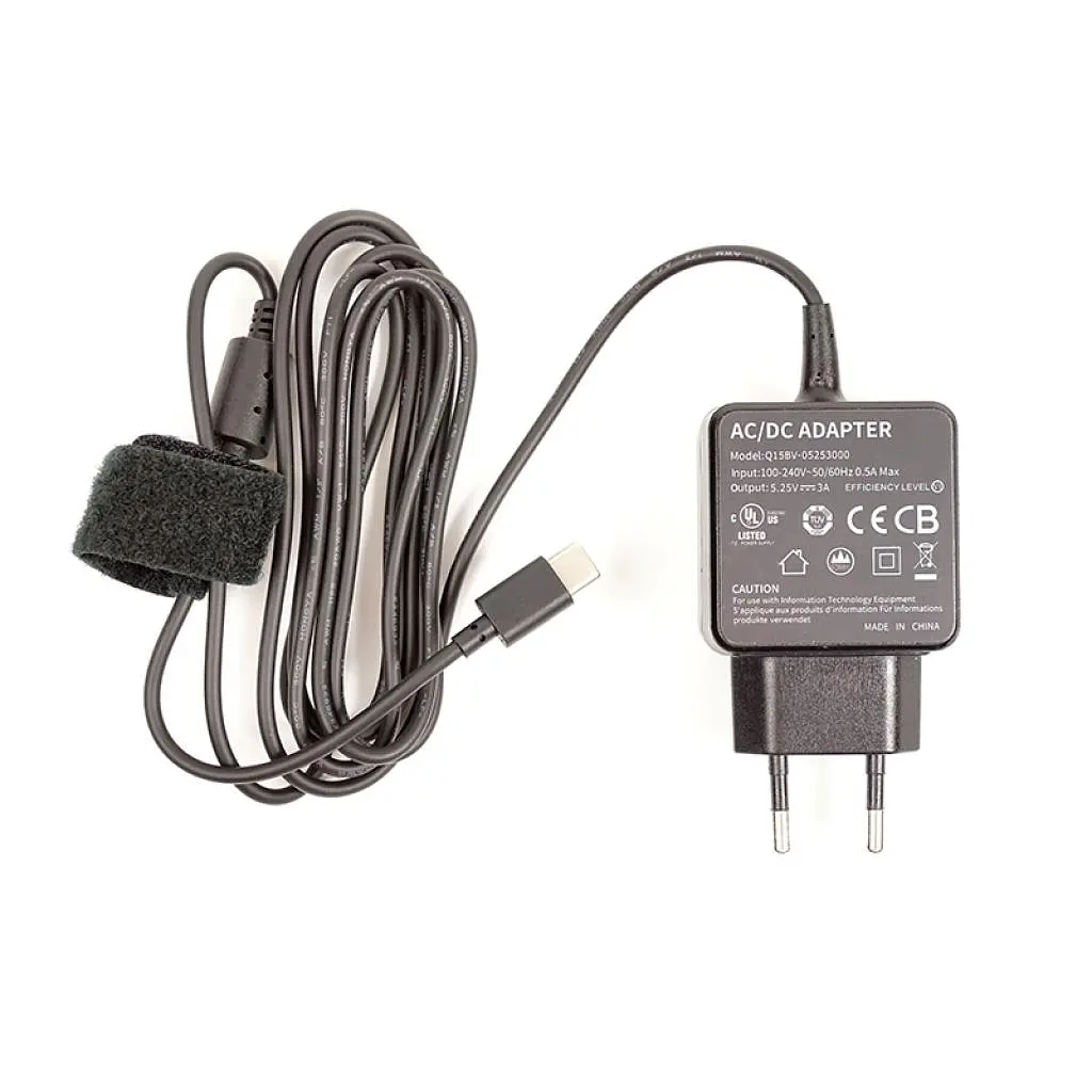 Блок живлення для ноутбука PowerPlant 15W Type-C (NA700042) - фото 2