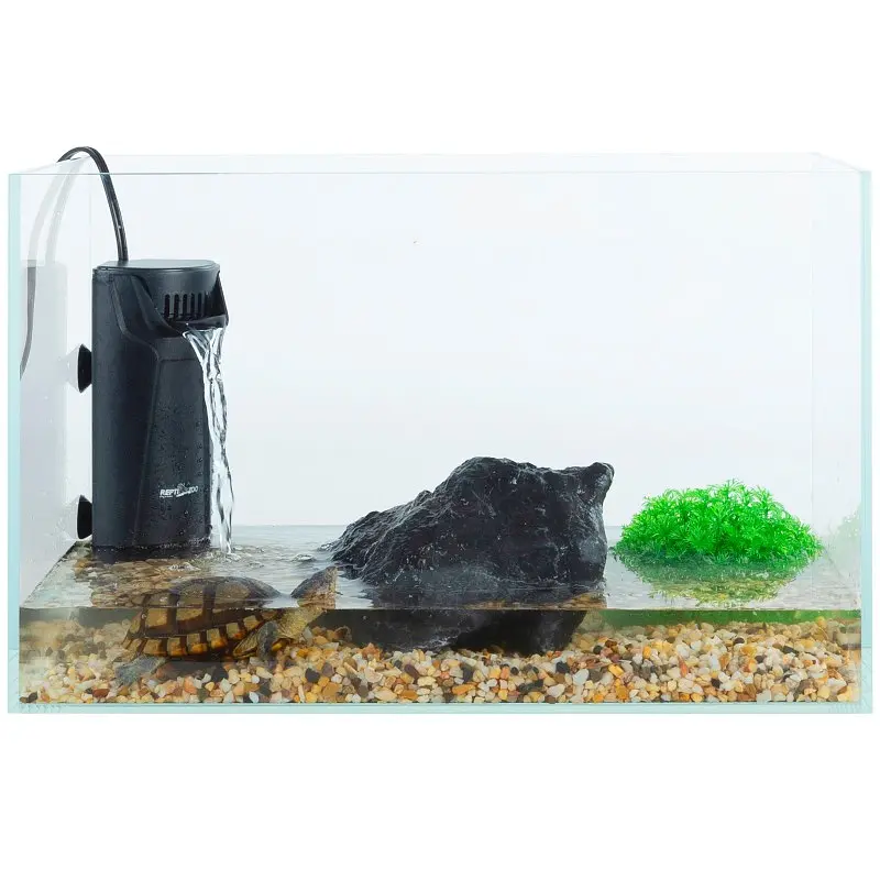 Внутрішній фільтр Repti-Zoo Aquatic Corner Filter (GLB07) для тераріумів із черепахами, рибами та амфібіями (200 л/год, до 38 літрів) - фото 3
