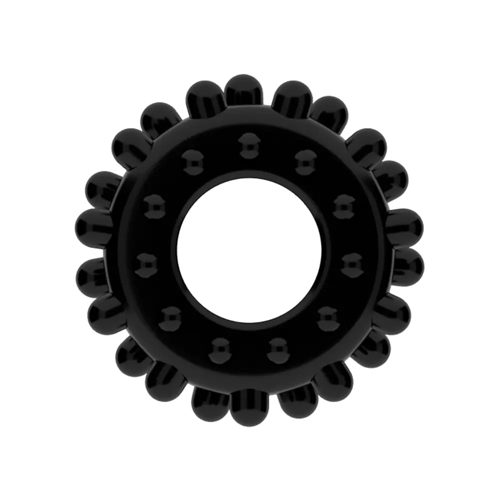 Ерекційне кільце Power Plus Cockring 2 Black - фото 3