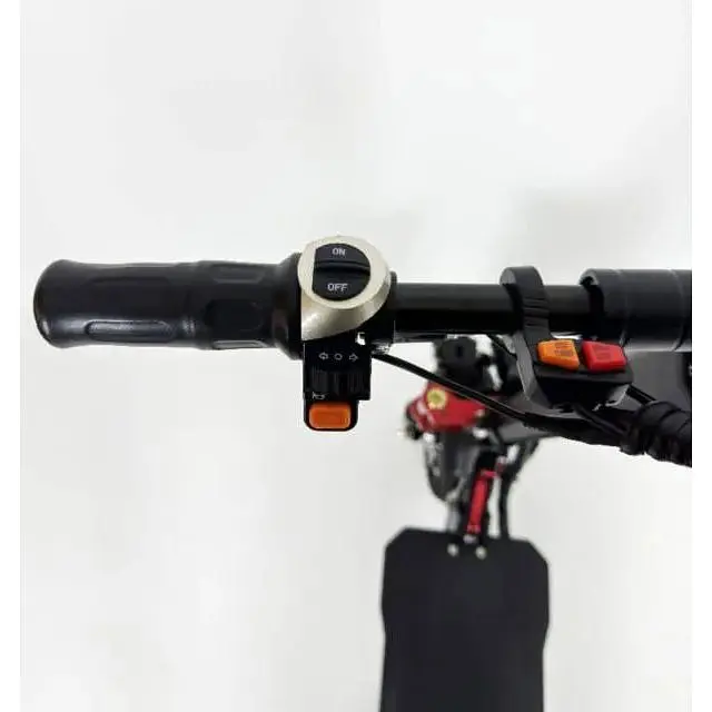 Електросамокат Двомоторний Tesla 30000 (4000W, 52V, 24Ah) з сидiнням та Боксом на руль - фото 6