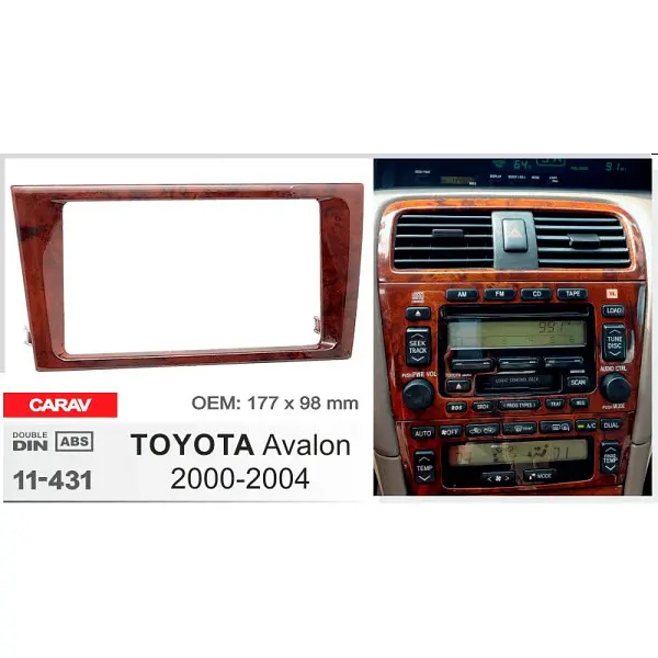 Переходная рамка Toyota Avalon Carav 11-431 - фото 4