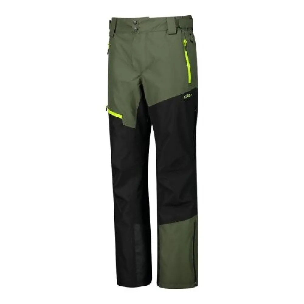 Штани CMP Men's 3-layer Unlimitech Pants with Padding Olive/Black XL (1097-32W4007-E319 52) - фото 2