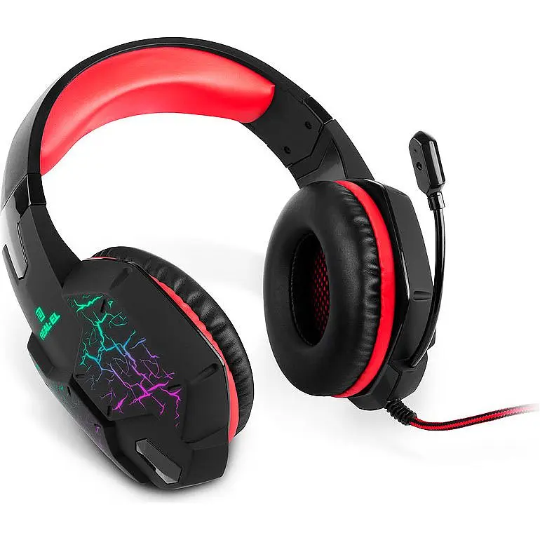 Ігрові навушники REAL-EL GDX-7750 Black/Red (EL124100048) [112564] - фото 3