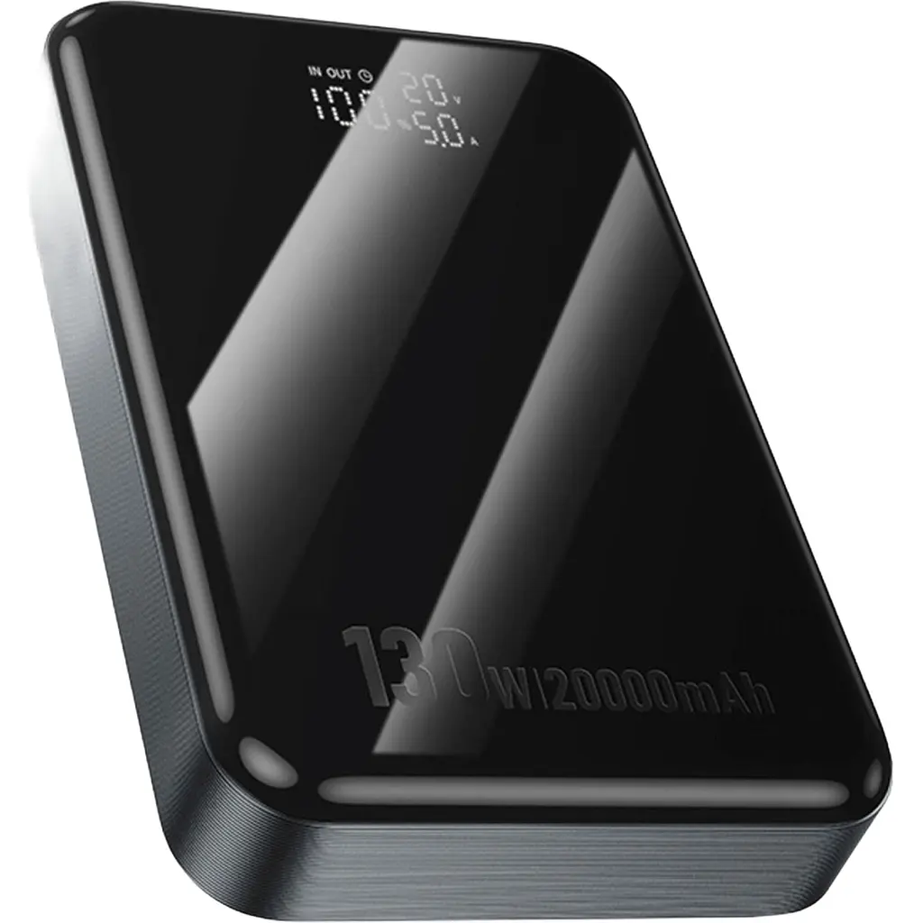 Портативна батарея Powerbank Hoco Q30A Fast charge 130W 20000mAh Grey - фото 3