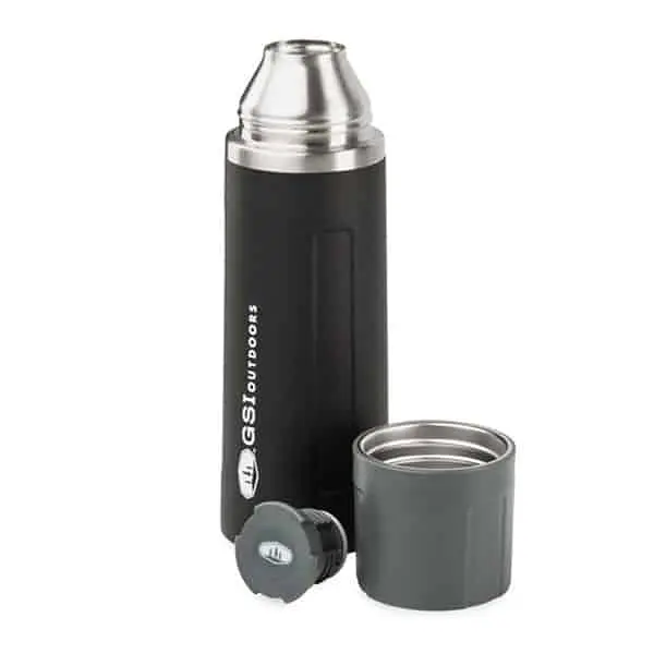 Термос GSI Outdoors Glacier Stainless 1 L Vacuum Bottle Черный (1099-67475) - фото 4