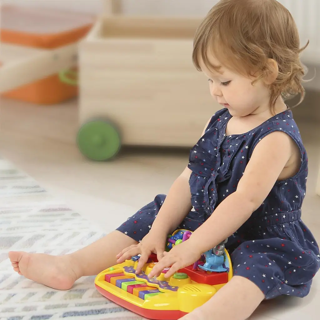 Піаніно Kiddieland Звірята на гойдалці (033423) - фото 5