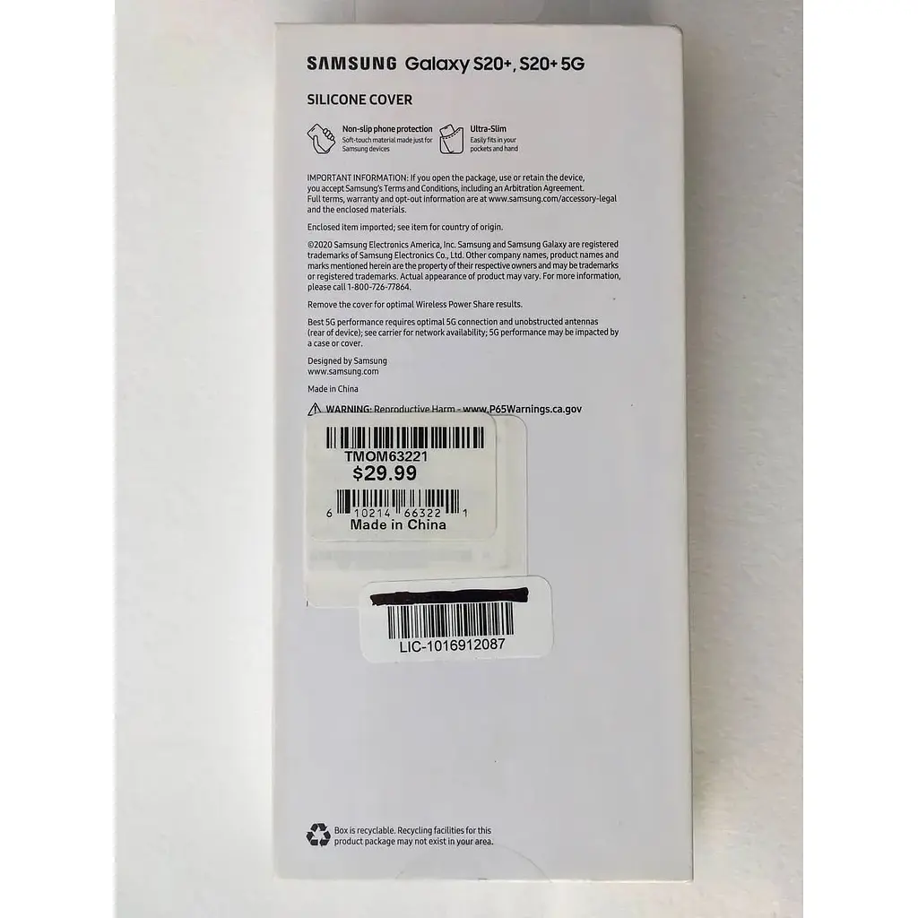 Оригінальний силіконовий чохол Samsung Silicone Cover Galaxy S20 Plus (6.7") Black (EF-PG985TBEGRU) - фото 3