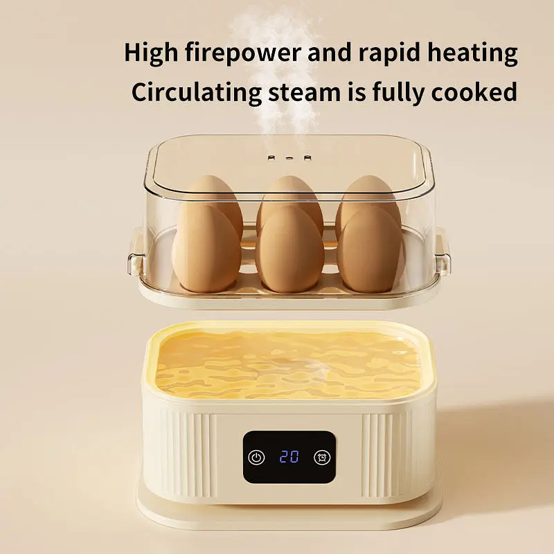 Яйцеварка Egg Cooker EC-400 для приготування яєць - яйцеварка електрична для приготування різного ступеня - фото 5