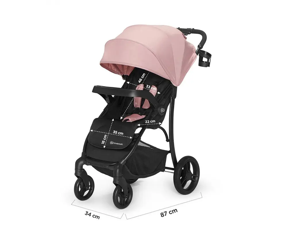 Прогулянкова коляска Kinderkraft Cruiser Grey - фото 5