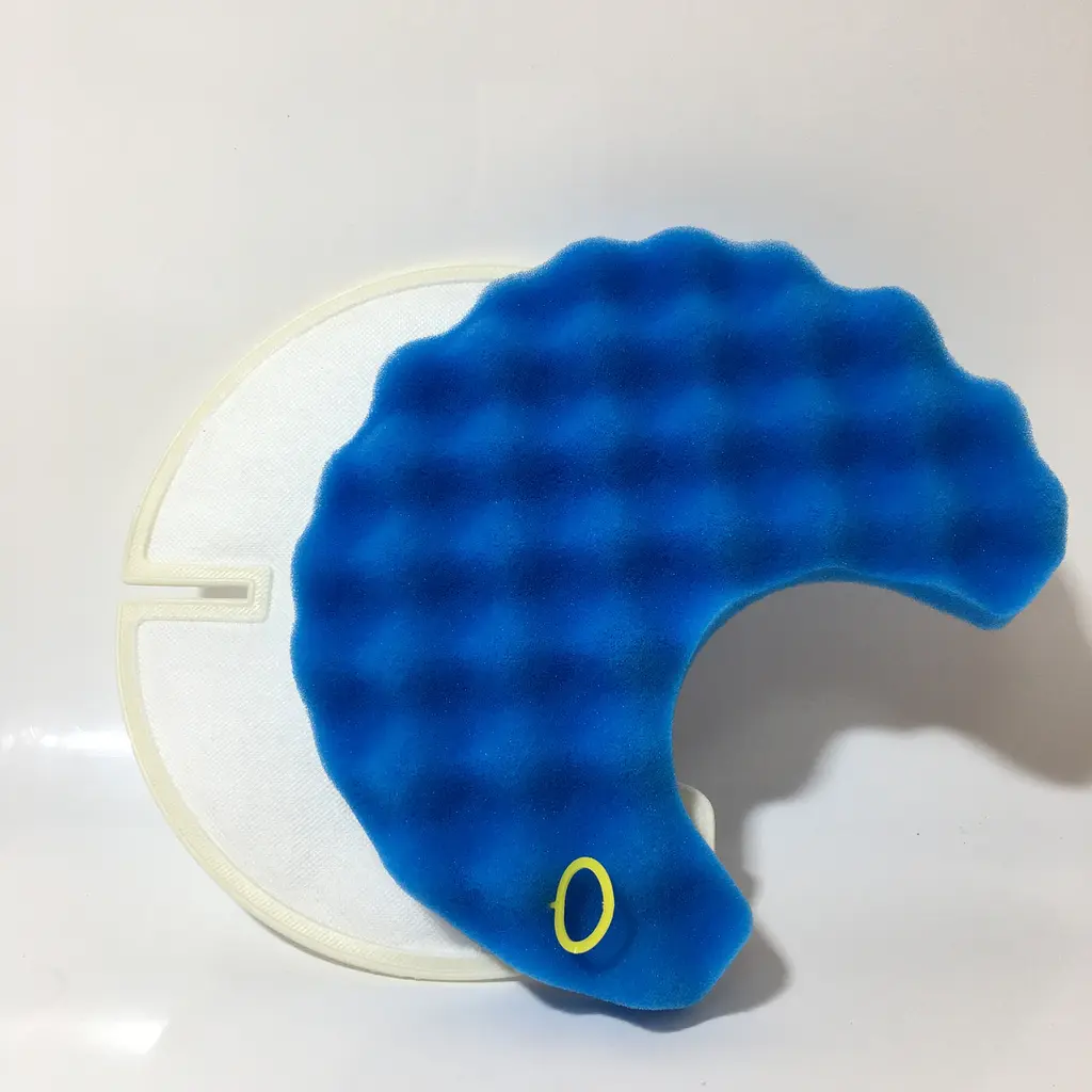 Поролоновый фильтр для пылесоса Samsung SC9120, SC9130, SC9160, SC9540, SC9560, SC86**, SC87**, DJ97-00847E - фото 8