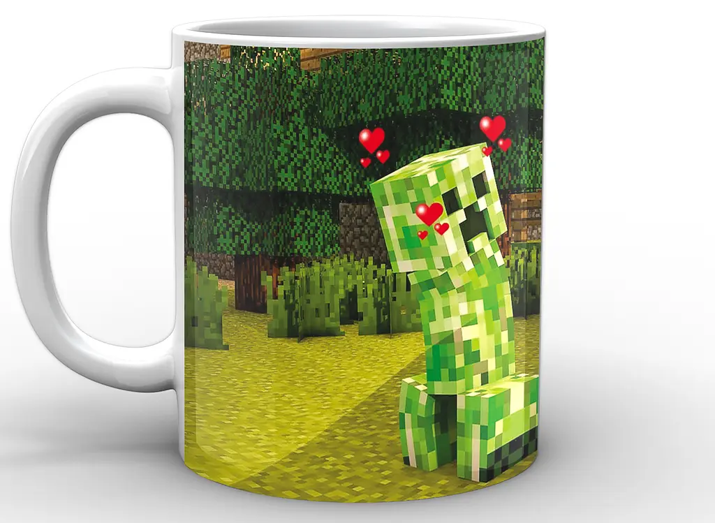 Кружка GeekLand Minecraft Майнкрафт кріпери МС.02.006 - фото 3