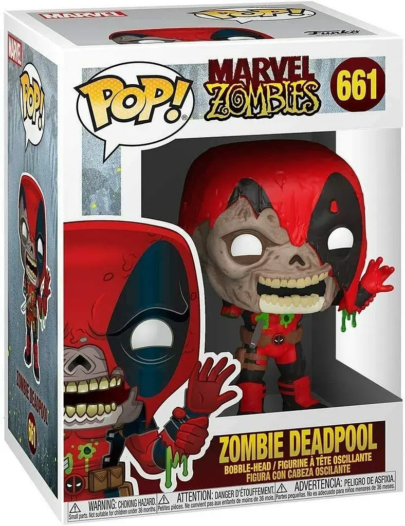 Фігурка Funko Pop Marvel Zombies Zombie Deadpool Марвел Зомбі Зомбі Дедпул 10 см (FP MZ ZD 661) - фото 3