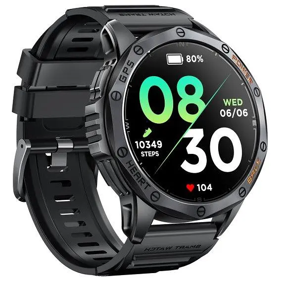 Умные смарт часы Smart GPS Max с компасом 2 ремешка (Черные) - фото 2